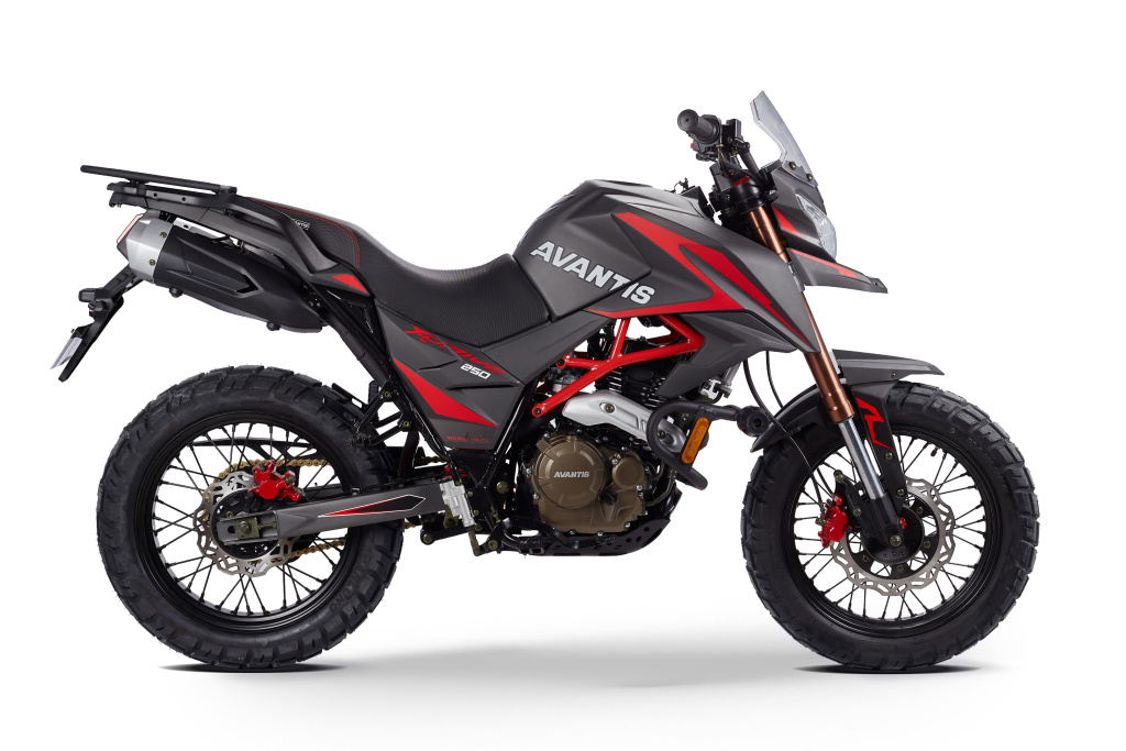 Мотоцикл Avantis Tourist 250 4-Valves ПТС Черный/Красный Мотоцикл Avantis Tourist 250 4-Valves ПТС Черный/Красный
