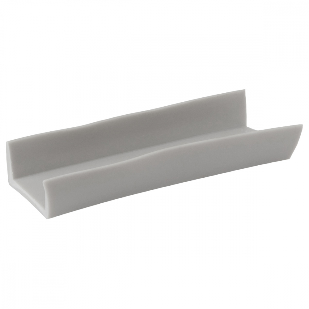 Профиль PVC на транец лодки - 25 мм (серый) Профиль PVC на транец лодки - 25 мм (серый)