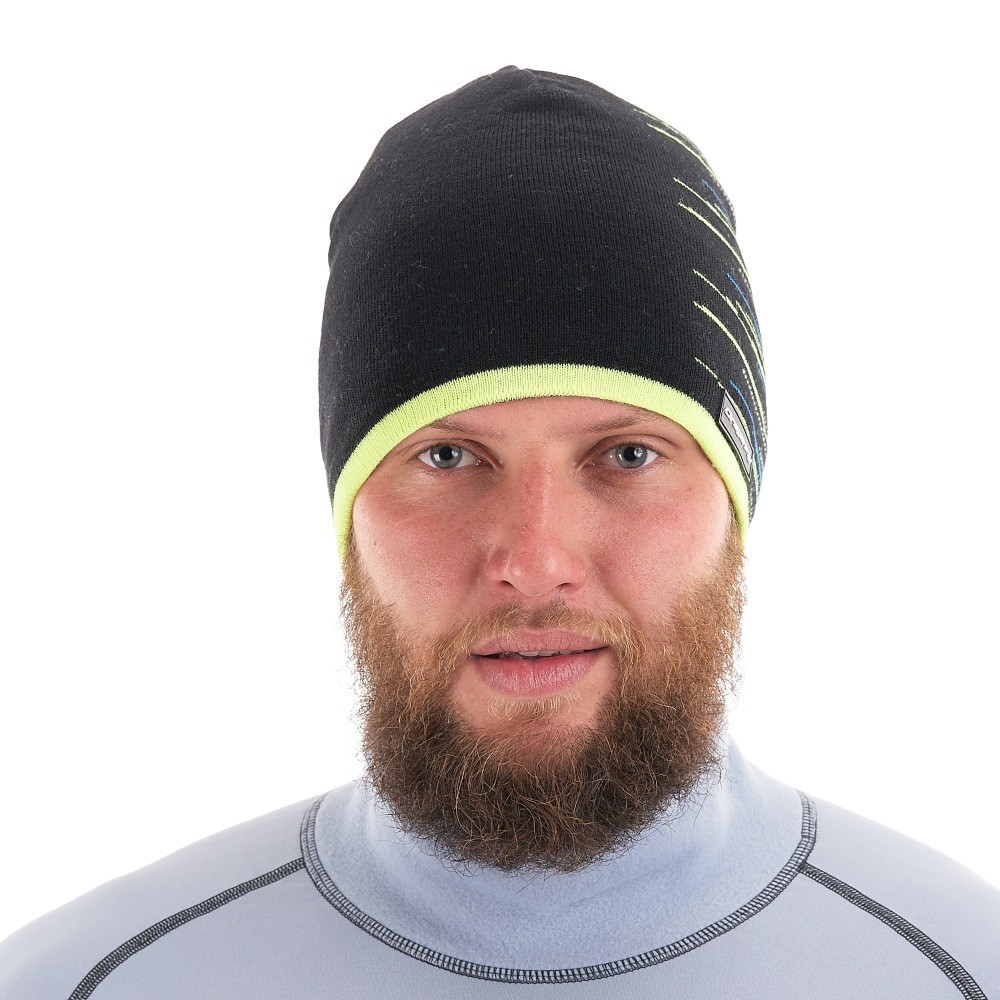 Шапка DRAGONFLY Yeti Black Yellow 2024 Шапка DRAGONFLY Yeti Black Yellow 2024