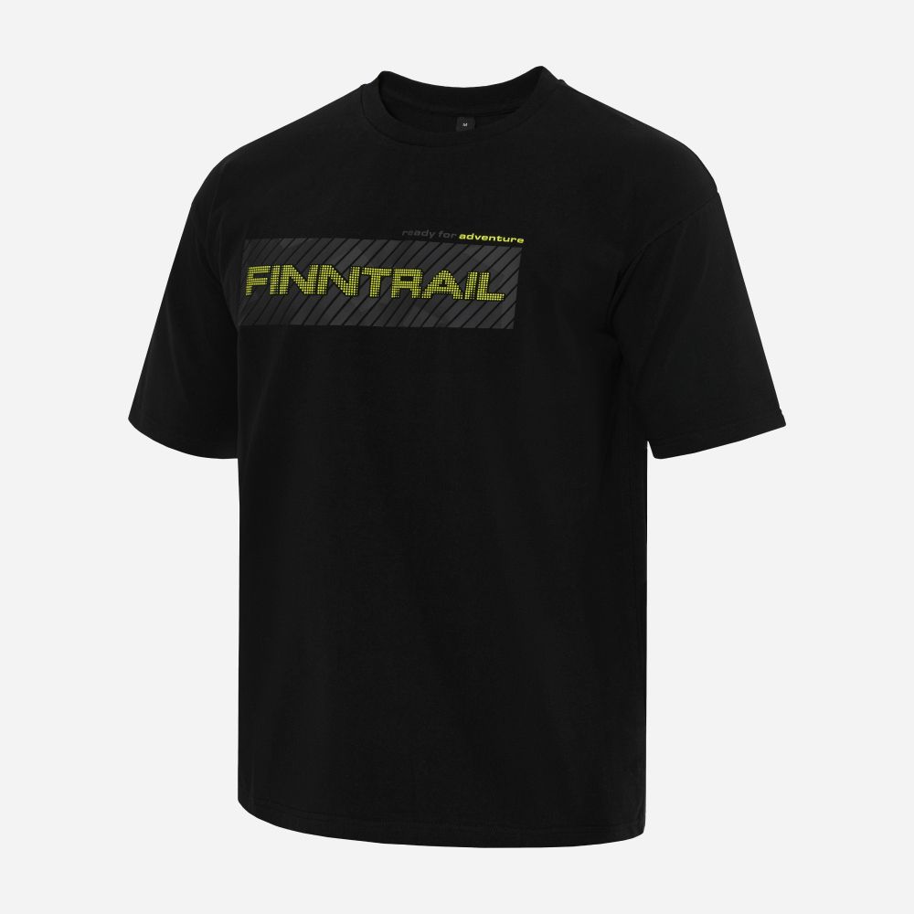 Футболка FINNTRAIL Logo Black 2024 Футболка FINNTRAIL Logo Black 2024
