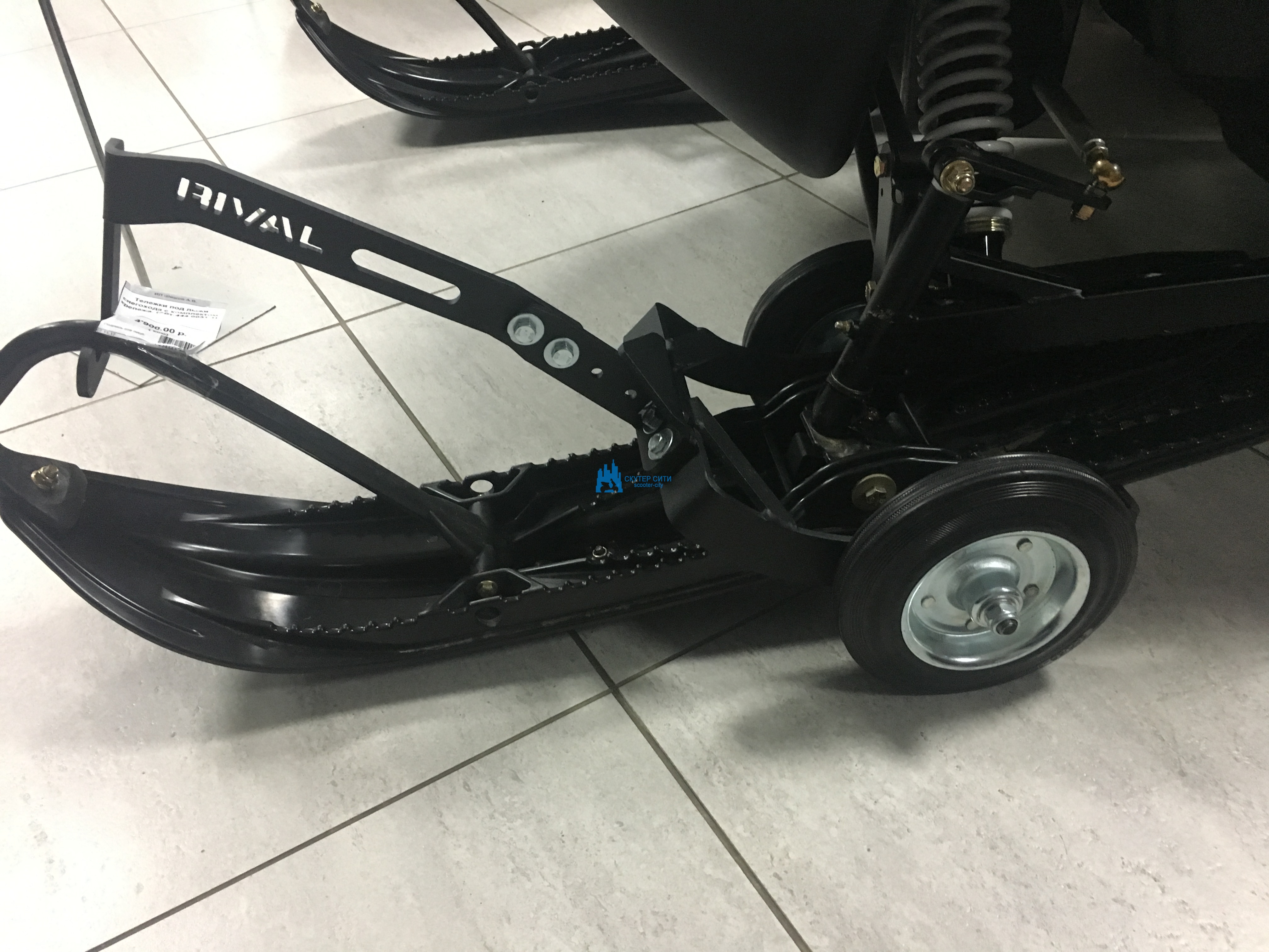 Тележки транспортировочные универсальные под лыжи снегохода (Rival) Тележки транспортировочные универсальные под лыжи снегохода (Rival)