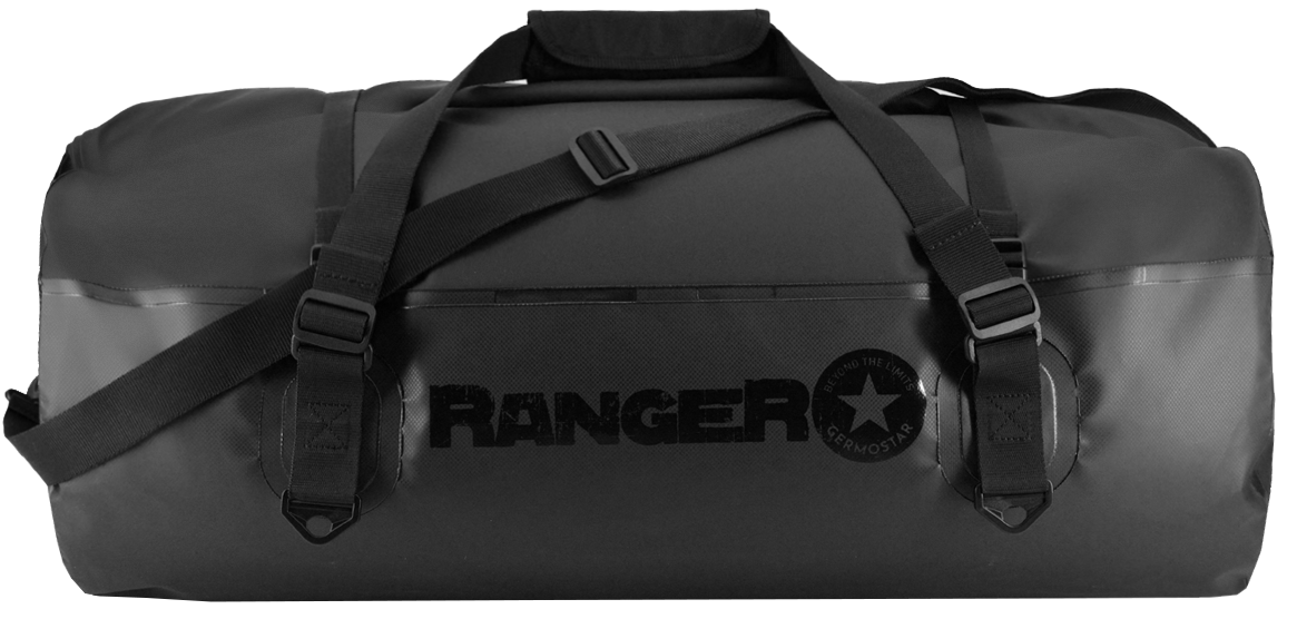 Гермосумка с клапаном Ranger 100 л. (серый/черный) Гермосумка с клапаном Ranger 100 л. (серый/черный)