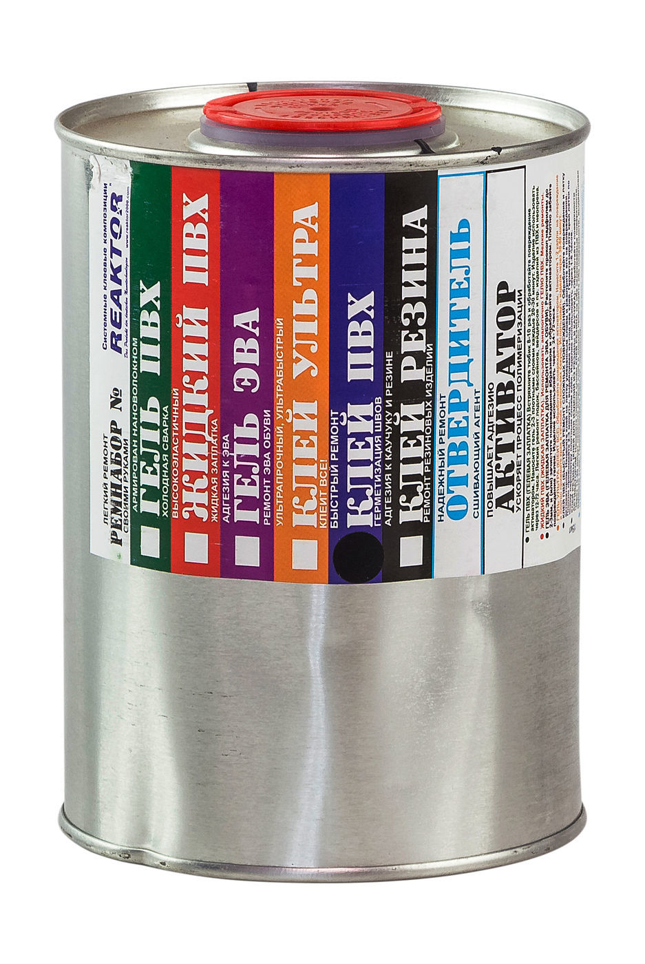 Клей Reaktor 1000 мл ПВХ  Клей Reaktor 1000 мл ПВХ