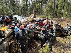 Двудневка: Листвянка - Нижний Кочергат апрель 2025