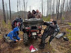 Квадрозаплыв по Иликте и Келдону, май 2025