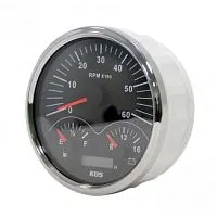 Прибор контроля мультифункциональный (тахометр, вольтметр, уровень топлива, моточасы) KUS/Tainor чер Прибор контроля мультифункциональный (тахометр, вольтметр, уровень топлива, моточасы) KUS/Tainor чер