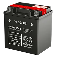 Аккумулятор ИРКУТ YIX30L-BS  Аккумулятор ИРКУТ YIX30L-BS