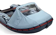 Тент носовой Хантер 360А/390А со стеклом  Тент носовой Хантер 360А/390А со стеклом