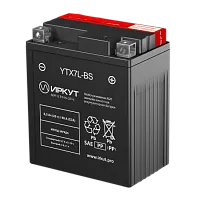 Аккумулятор ИРКУТ YTX7L-BS Аккумулятор ИРКУТ YTX7L-BS
