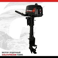 Мотор лодочный подвесной GOLFSTREAM T5NBMS Мотор лодочный подвесной GOLFSTREAM T5NBMS
