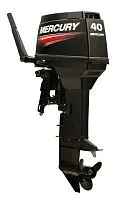 Мотор лодочный подвесной Mercury 2-х тактный ME 40 МН ТМС S  Мотор лодочный подвесной Mercury 2-х тактный ME 40 МН ТМС S