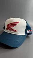 Бейсболка HONDA HRC White Green 2025 Бейсболка HONDA HRC White Green 2025