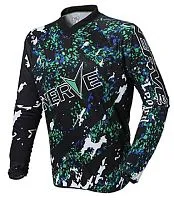 Джерси NERVE NY31 Black Green 2024 Джерси NERVE NY31 Black Green 2024