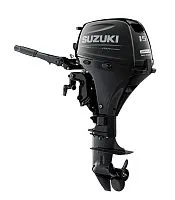 Мотор лодочный подвесной Suzuki 4-х тактный DF 15 A S  Мотор лодочный подвесной Suzuki 4-х тактный DF 15 A S