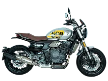 Мотоцикл CYCLONE RE5 (SR600) Серебристый Мотоцикл CYCLONE RE5 (SR600) Серебристый