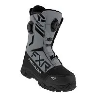 Ботинки FXR Helium Dual BOA Black Steel 2023 Ботинки FXR Helium Dual BOA Black Steel 2023