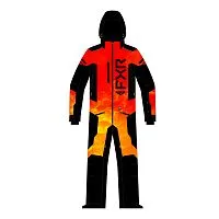 Комбинезон лёгкий FXR Helium Black Flame 2025 Комбинезон лёгкий FXR Helium Black Flame 2025