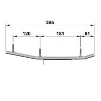 Коньки лыжные усиленные к снегоходу Polaris 550 INDY/WideTrak LX (платформа Axys) Sledex Коньки лыжные усиленные к снегоходу Polaris 550 INDY/WideTrak LX (платформа Axys) Sledex