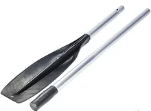 Весло 205 см. Алюминий Пластиковая лопасть Разборное SibRiver  Весло 205 см. Алюминий Пластиковая лопасть Разборное SibRiver