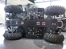 Защита днища Rival ATV BRP Outlander G2 Xmr 1000 Max (2017+) Пластик  Защита днища Rival ATV BRP Outlander G2 Xmr 1000 Max (2017+) Пластик