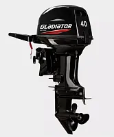 Мотор лодочный подвесной Gladiator 2-х тактный G 40 FH S  Мотор лодочный подвесной Gladiator 2-х тактный G 40 FH S