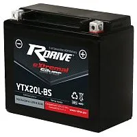 Аккумулятор RDrive Extremal Silver YTX20L-BS  Аккумулятор RDrive Extremal Silver YTX20L-BS