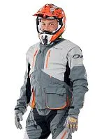 Куртка DRAGONFLY Эндуро Freeride Grey Orange 2024 Куртка DRAGONFLY Эндуро Freeride Grey Orange 2024
