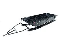 Сани-волокуши для снегохода "ППМ2200" на лыжах пластиковые черный  Сани-волокуши для снегохода "ППМ2200" на лыжах пластиковые черный