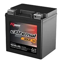 Аккумулятор RDrive Extremal Gold YIX30L-GEL Аккумулятор RDrive Extremal Gold YIX30L-GEL