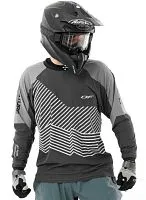 Джерси DRAGONFLY Quad Dirt Man Grey 2025 Джерси DRAGONFLY Quad Dirt Man Grey 2025