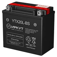 Аккумулятор ИРКУТ YTX20L-BS  Аккумулятор ИРКУТ YTX20L-BS
