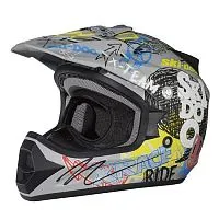 Шлем детский кроссовый BRP Ski-Doo Junior X-1 Grey 2016  Шлем детский кроссовый BRP Ski-Doo Junior X-1 Grey 2016
