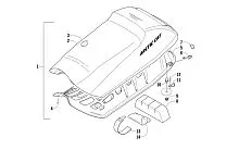 Сиденье к снегоходу Arctic Cat CFR8 LE Сиденье к снегоходу Arctic Cat CFR8 LE