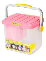 Бокс пластиковый экспедиционный IRIS WB WASH BOX 25C (Розовый) Япония Бокс пластиковый экспедиционный IRIS WB WASH BOX 25C (Розовый) Япония