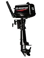 Мотор лодочный подвесной Gladiator 2-х тактный G 5 FH S  Мотор лодочный подвесной Gladiator 2-х тактный G 5 FH S
