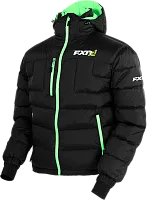 Куртка FXR Evolution Down Black Lime 2018  Куртка FXR Evolution Down Black Lime 2018