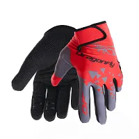 Перчатки DRAGONFLY Cross Red Grey 2024 Перчатки DRAGONFLY Cross Red Grey 2024