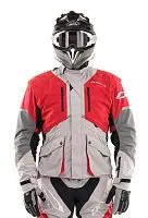 Куртка DRAGONFLY Эндуро Freeride DF Grey Red 2023 Куртка DRAGONFLY Эндуро Freeride DF Grey Red 2023