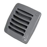 Вентиляционная решетка 92*92 мм (серая) Вентиляционная решетка 92*92 мм (серая)