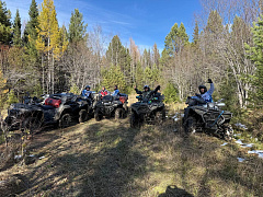 Закрытие сезона. Квадропоездка на Выгузово, октябрь 2025