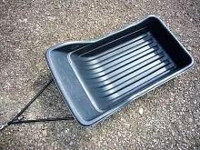 Сани-волокуши для снегохода 160 черный  Сани-волокуши для снегохода 160 черный