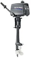 Мотор лодочный подвесной SEA-PRO 2-х тактный T 2,6S Мотор лодочный подвесной SEA-PRO 2-х тактный T 2,6S
